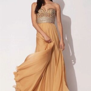 Jovoni Chiffon long gown sz 6